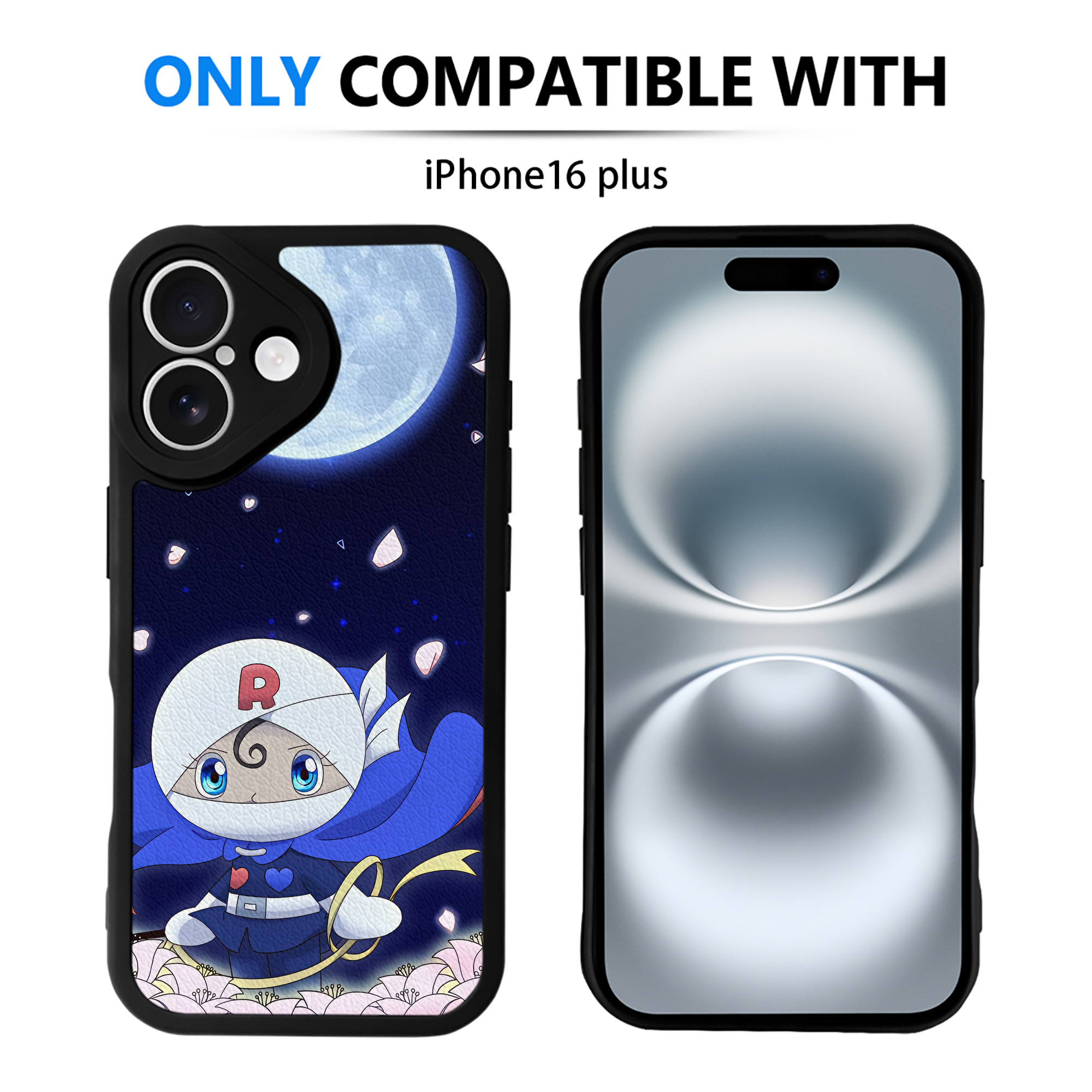 （画像用） アンパンマン Anpanman 【iPhone 16シリーズ対応】シリコンスマホケース（レザー調） 材質：シリコン